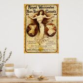 Royal Worcester corsets Poster (Keuken)