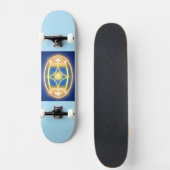Royal Yellow Persoonlijk Skateboard (Voorkant)