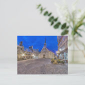 Royale bij zonsopgang plaatsen briefkaart (Staand voorkant)