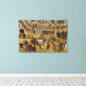 Royale en Carrousel in 1612 Canvas Afdruk (Insitu (Houten vloer))