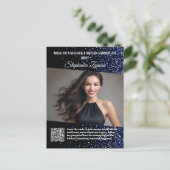 Royale Glitz Pageant Promo Autograph Briefkaart (Staand voorkant)