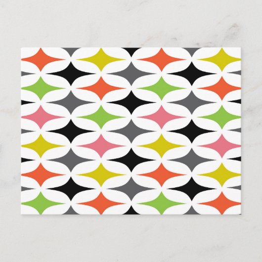 Royale Retro Design Briefkaart (Voorkant)