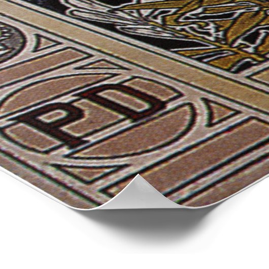 Royale sets - België ~ 1897 Poster (Hoek)