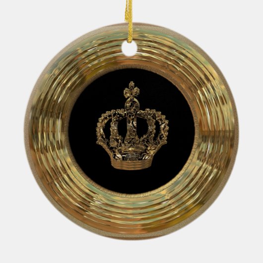 Royalee Boleyn Victoriaans Keramisch Ornament (Achterkant)
