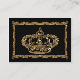 Royalee Catherine Crown Elegant Professional Visitekaartje