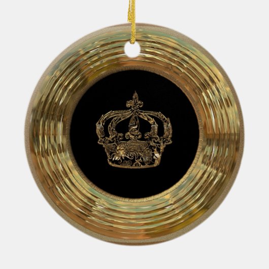 Royalee Catherine Victoriaans Keramisch Ornament (Achterkant)