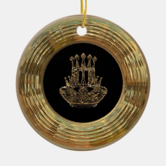 Royalee Seymour Victoriaans Keramisch Ornament (Voorkant)