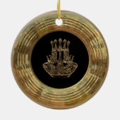 Royalee Seymour Victoriaans Keramisch Ornament (Achterkant)