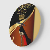Royality Paris High Hiel & Gold Crown Grote Klok (Hoek)