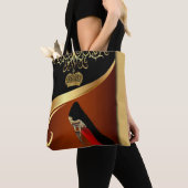 Royality Paris High Hiel & Gold Crown Tote Bag (Dichtbij)