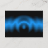 Royally Elegant Blauw visitekaartje sjabloon (Achterkant)