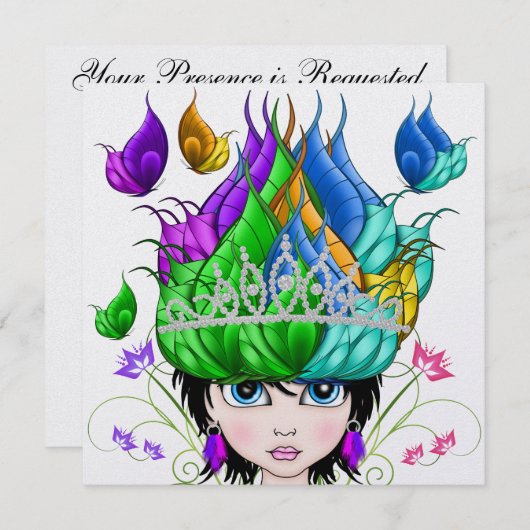 Royally Express jezelf - SRF Kaart (Voorkant / Achterkant)