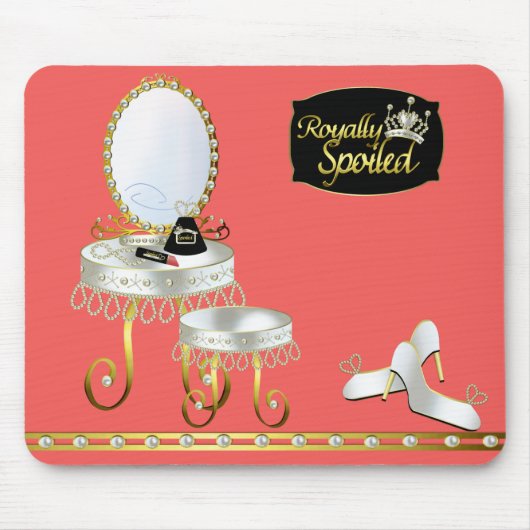 Royally Spoiled Mousepad Muismat (Voorkant)