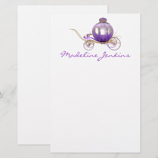 Royally Yours - SRF Briefpapier (Voorkant / Achterkant)