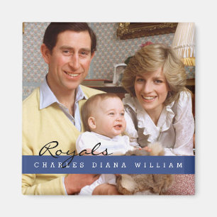 Royals Charles Diana en William Magneet