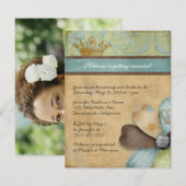 Royalty Bridal Shower-uitnodigingen Kaart (Voorkant / Achterkant)