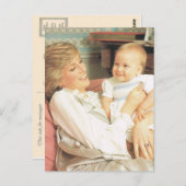  Royalty, Diana en Prince William Briefkaart (Voorkant / Achterkant)
