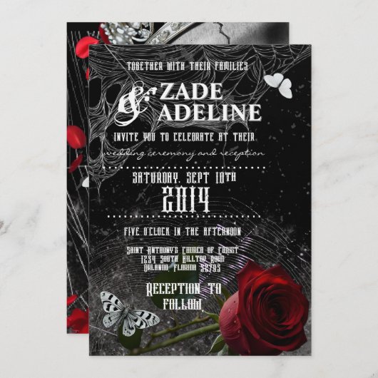 Royalty Info Kaart (Voorkant / Achterkant)