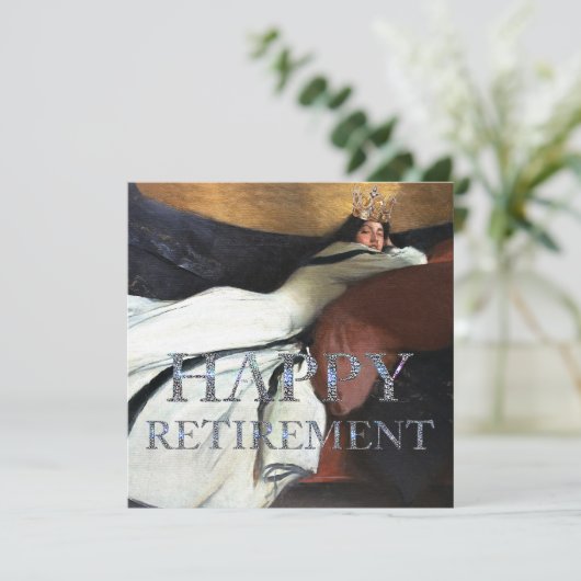 Royalty is zo Posh Happy Pensioen (Staand voorkant)