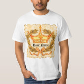 Royalty King Crown Dad T-shirt (Voorkant)