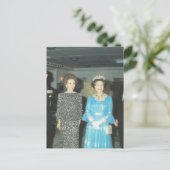 Royalty, Koningin en Nancy Reagan Briefkaart (Staand voorkant)