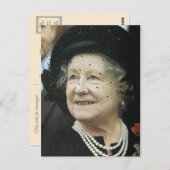  Royalty, koningin moeder Briefkaart (Voorkant / Achterkant)