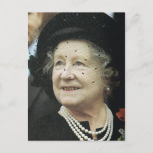  Royalty, koningin moeder Briefkaart