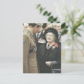  Royalty, koningin moeder Briefkaart (Staand voorkant)