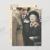  Royalty, koningin moeder Briefkaart (Voorkant / Achterkant)