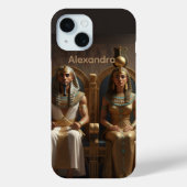 Royalty of Ancient Egypt King & Queen Case-Mate iPhone Case (Achterkant)