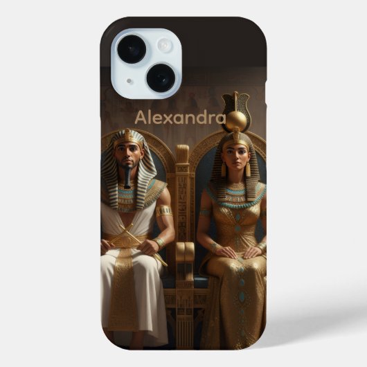 Royalty of Ancient Egypt King & Queen Case-Mate iPhone Case (Achterkant)