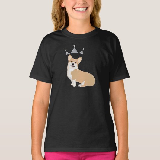 Royalty Pembroke Corgi! T-shirt (Voorkant)