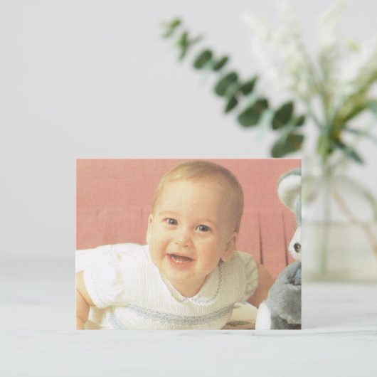  Royalty, prins William Briefkaart (Staand voorkant)