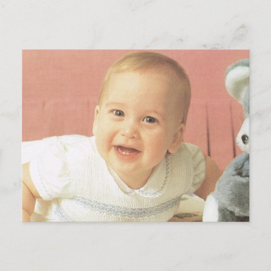  Royalty, prins William Briefkaart (Voorkant)