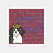 Royalty-regels - King Cavalier Cocktail Servetten (Voorkant)