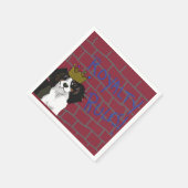 Royalty-regels - King Cavalier Cocktail Servetten (Hoek)