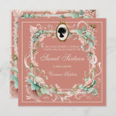 Royalty-regentschap, tijdperk, lief, zestien uitno kaart (Voorkant / Achterkant)