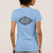 Royalty Reigns Rocker Merchandise Blue T Shirt (Achterkant)