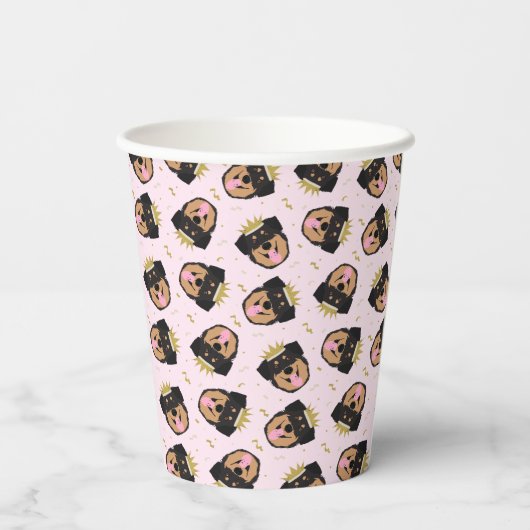 Royalty-Rottweiler Hond Papieren Bekers (Achterkant)