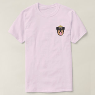 Royalty-Rottweiler Hond T-shirt