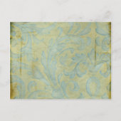 Royalty sparen de Datum Aankondigingskaart (Achterkant)