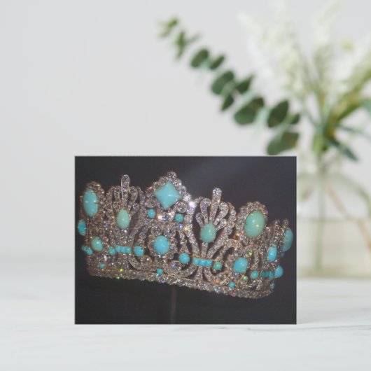 Royalty... Tiara Briefkaart (Staand voorkant)