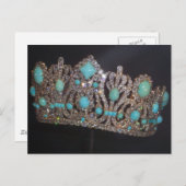 Royalty... Tiara Briefkaart (Voorkant / Achterkant)