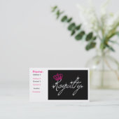 royalty-visitekaartjes visitekaartje (Staand voorkant)