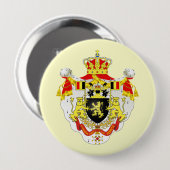 Royaume de Belgique, België Ronde Button 4,0 Cm (Voorkant /achterkant)