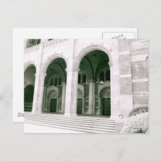 Royce Hall Black en White Briefkaart (Voorkant / Achterkant)
