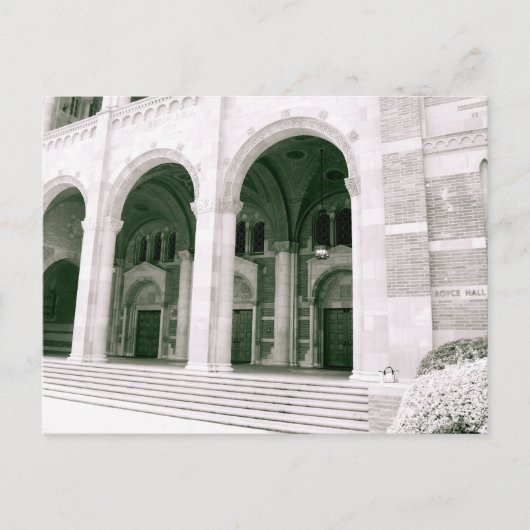 Royce Hall Black en White Briefkaart (Voorkant)