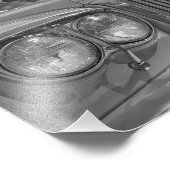 Royce met zwarte en witte rollen foto afdruk (Hoek)