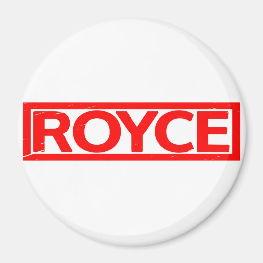Royce Stempel Magneet (Voorkant)