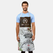 Roycycled Queen Bee Apron Schort (Gedragen)